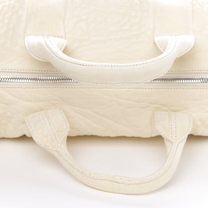Alexander Wang Pebbled Lambskin Rocco Bone Silver Hardware 11 of 13