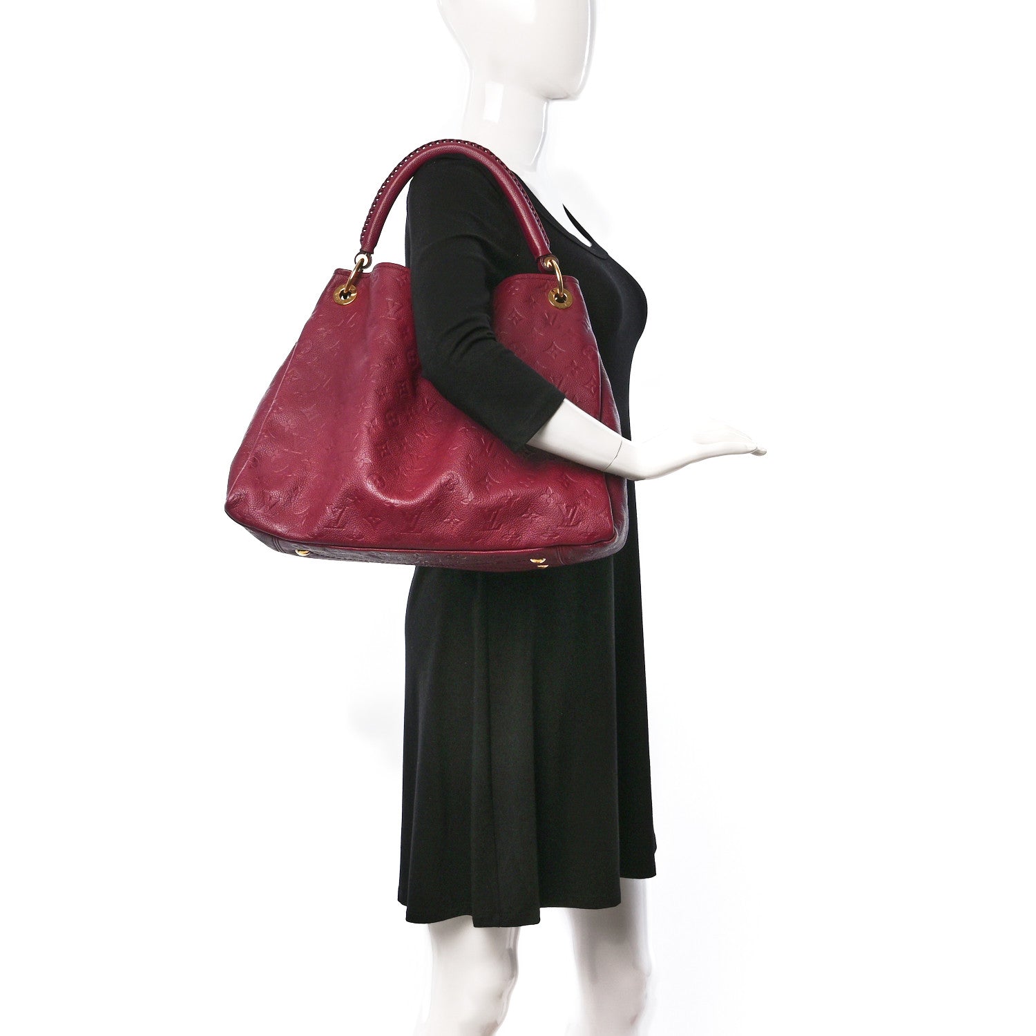 Louis Vuitton Empreinte Artsy MM Raisin 2 of 15