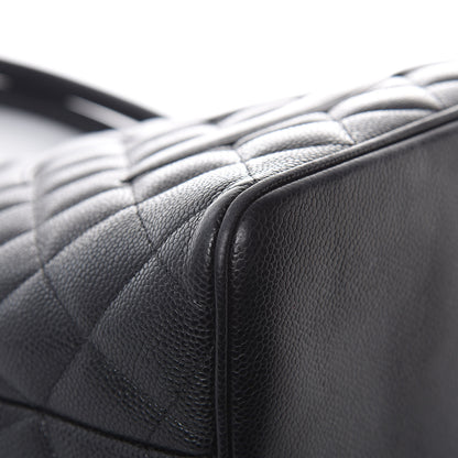 Chanel Caviar Quilted Medallion Tote Black 9 of 11