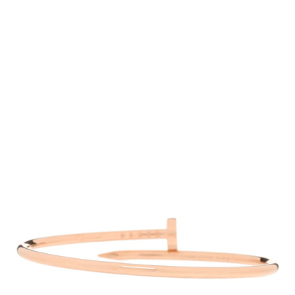 Cartier 18K Pink Gold Small Juste Un Clou Bracelet 15 2 of 4