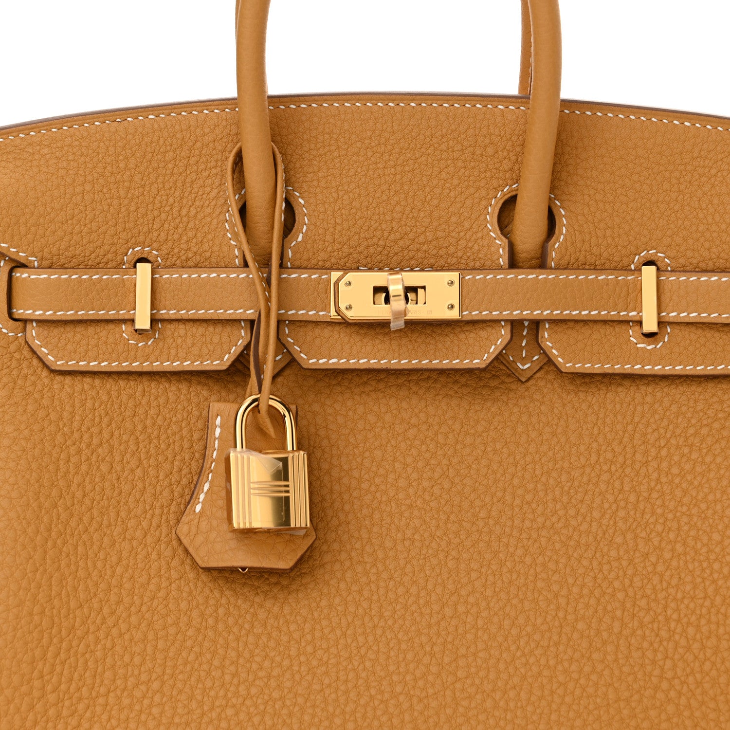 Hermes Togo Birkin 25 Natural Sable 7 of 10