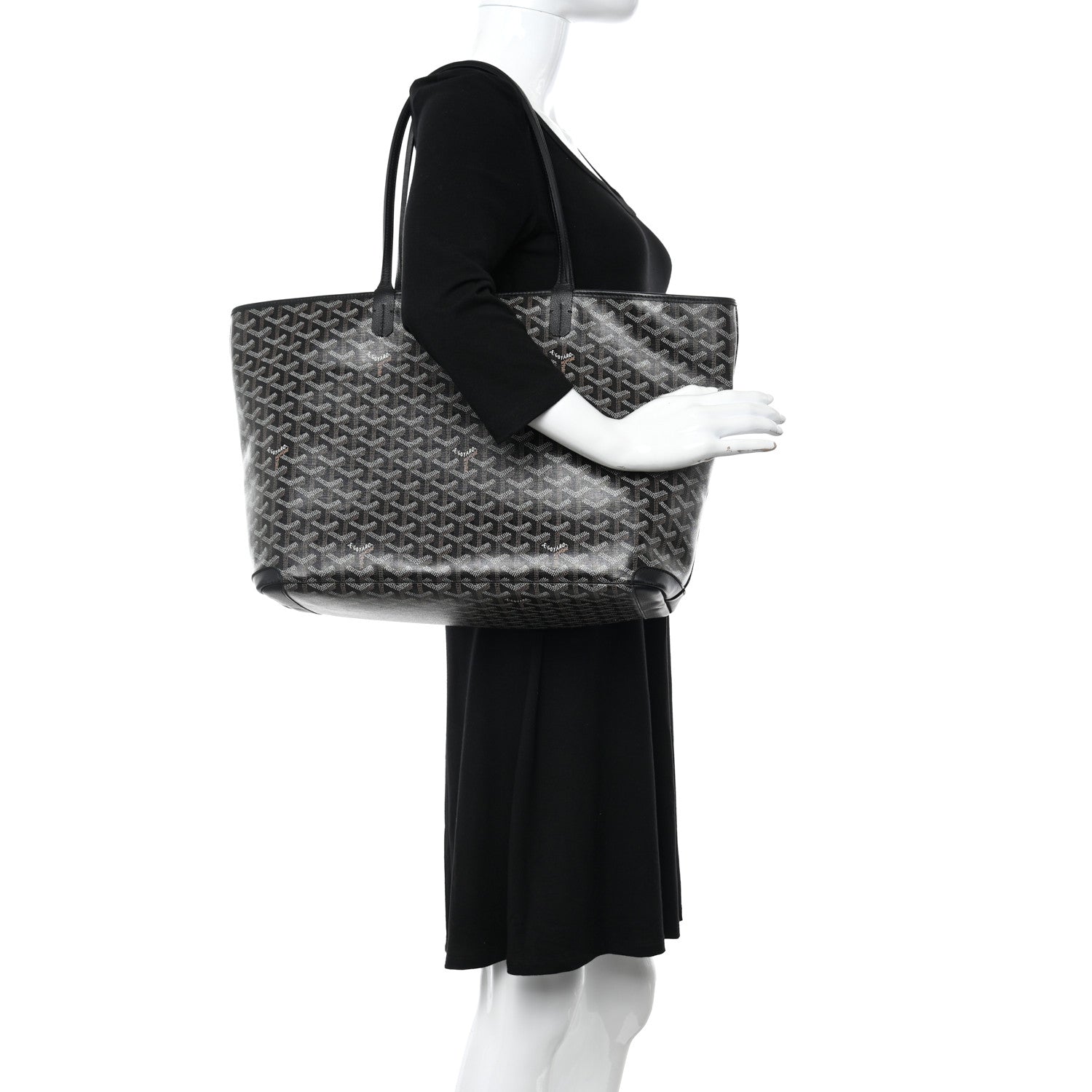 Goyard Goyardine Artois MM Black 2 of 10