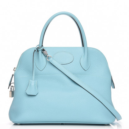 Hermes Taurillon Clemence Bolide 31 Bleu Atoll 1 of 8