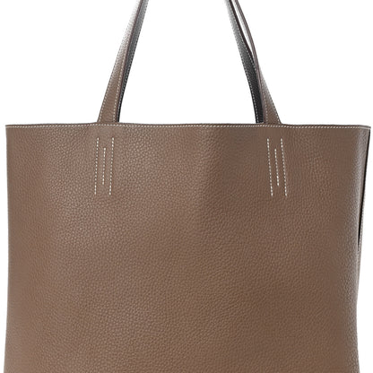 Hermes Taurillon Clemence Double Sens 36 Etoupe Ebene 13 of 20