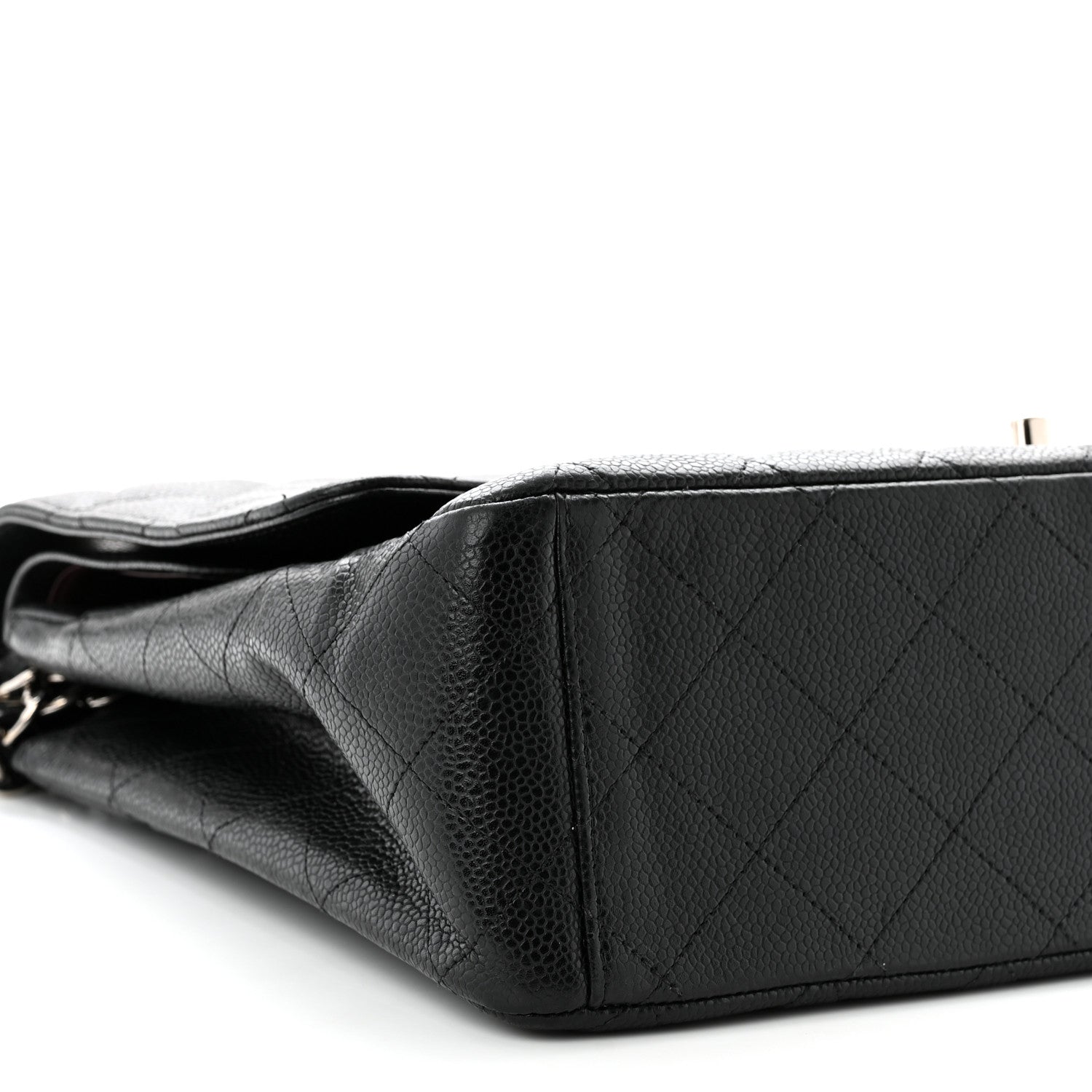 Chanel Caviar Quilted Maxi Double Flap Black 9 of 10