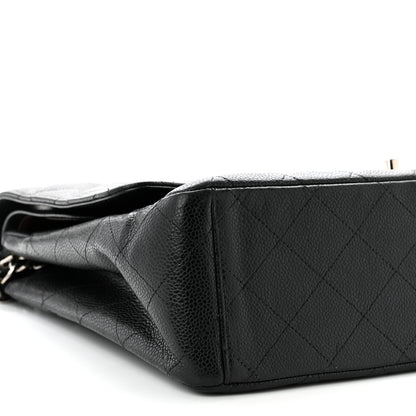 Chanel Caviar Quilted Maxi Double Flap Black 9 of 10