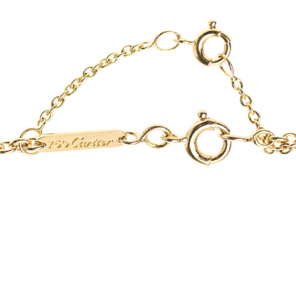 Cartier 18K Pink Yellow White Gold Baby Trinity Pendant Necklace 5 of 6