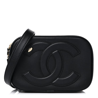 Chanel Lambskin CC Mania Waist Belt Bag Black 1 of 10