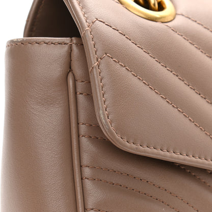 Gucci Calfskin Matelasse Small GG Marmont Shoulder Bag Porcelain Rose 11 of 12