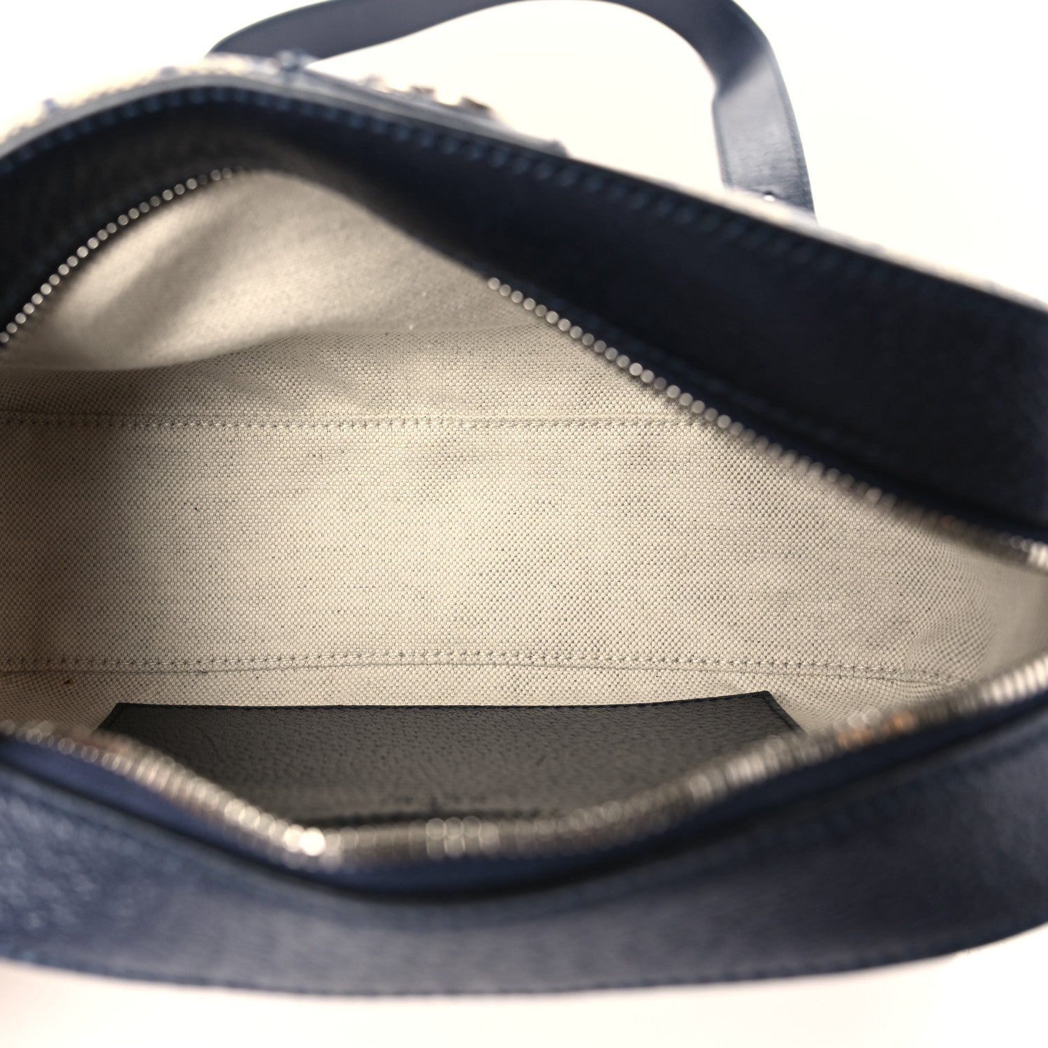 Gucci GG Supreme Monogram Textured Dollar Calfskin Web Small Ophidia Camera Bag Beige Blue 5 of 9