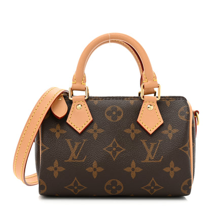 Louis Vuitton Monogram Nano Speedy Bandouliere 1 of 10