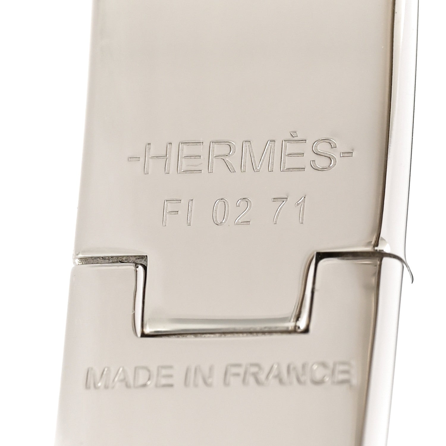 Hermes Matte Enamel Narrow Clic Clac HH Bracelet GM Black 4 of 6