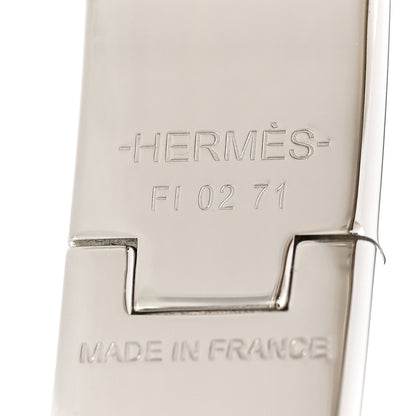 Hermes Matte Enamel Narrow Clic Clac HH Bracelet GM Black 4 of 6