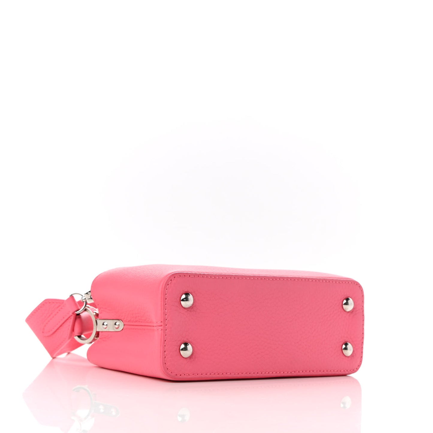 Taurillon Capucines Mini Fluo Pink