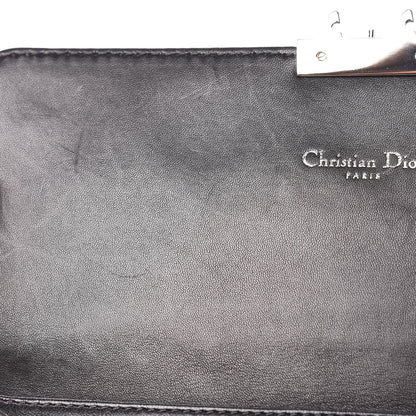 Christian Dior Lambskin Cannage Miss Dior Promenade Pouch Black 11 of 13