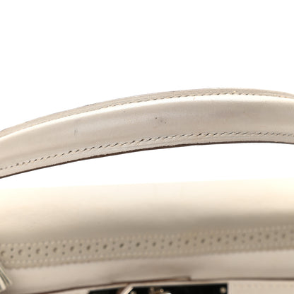 Hermes Swift Ghillies Kelly Retourne 32 White Gris Perle 14 of 17
