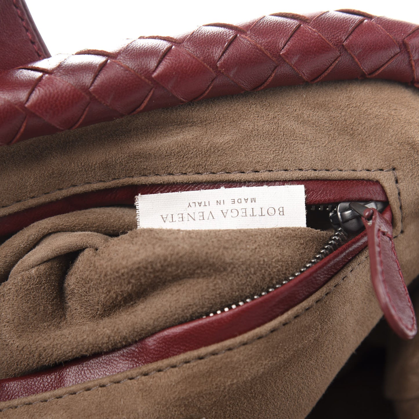 Nappa Intrecciato The Lauren 1980 Clutch Gigolo Red