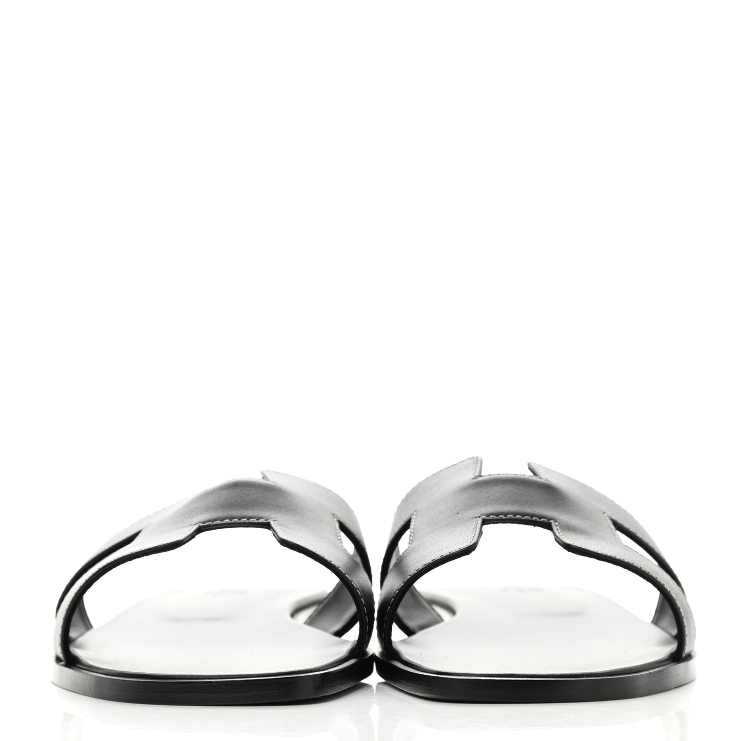 Box Calfskin Oran Sandals 40.5 Black