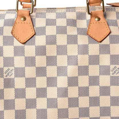 Louis Vuitton Damier Azur Speedy 35 14 of 22