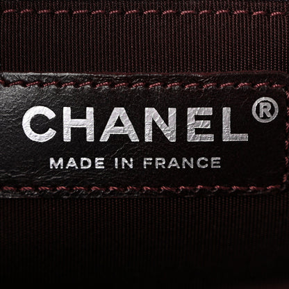 Chanel Goatskin Quilted New Medium Boy Handle Flap Burgundy 6 of 15