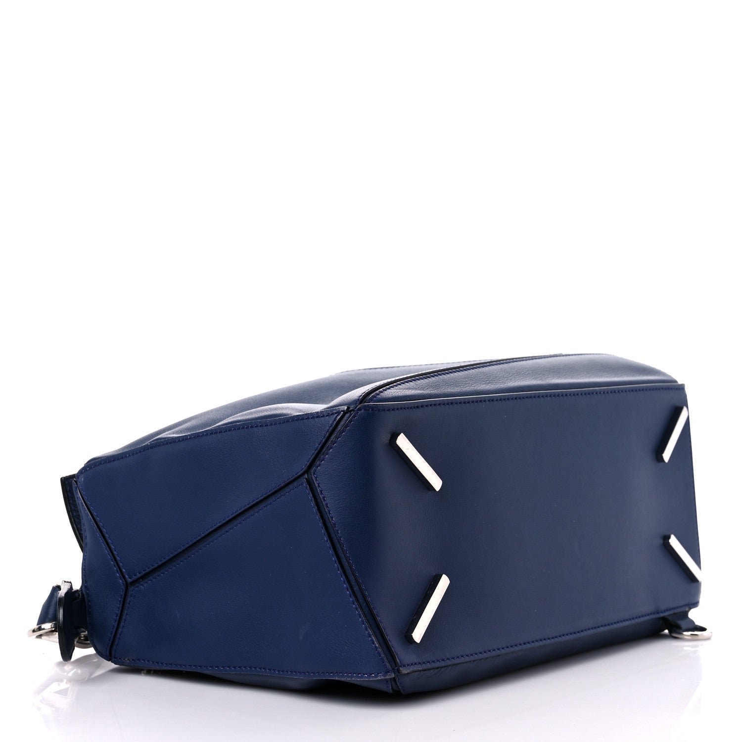 Loewe Calfskin Medium Puzzle Bag Marine 3 of 14