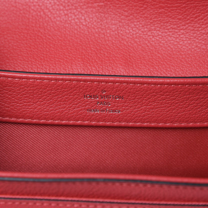 Louis Vuitton Calfskin Lockme II Chain Bag BB Rubis 5 of 9