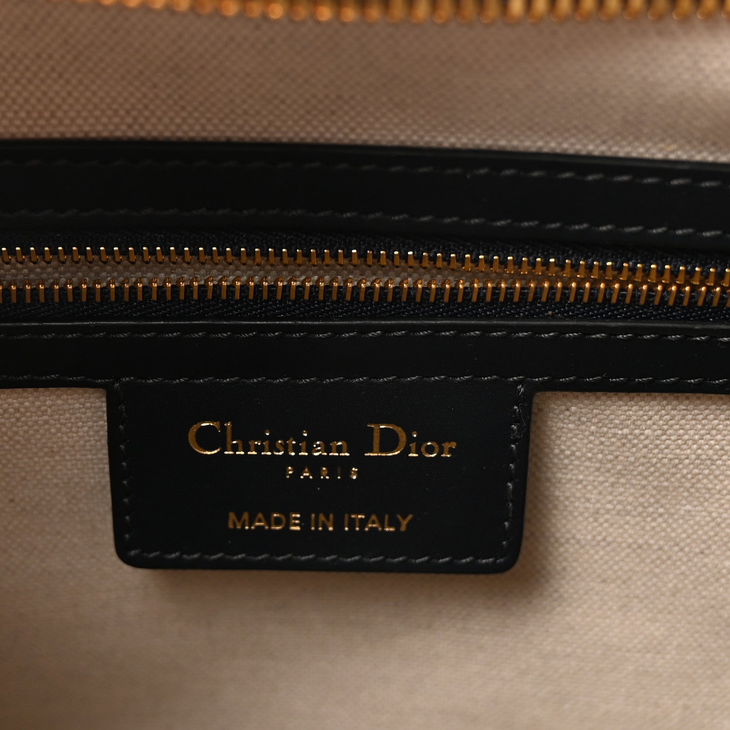 Christian Dior Oblique Large D-Vibe Bowling Bag Navy 6 of 10