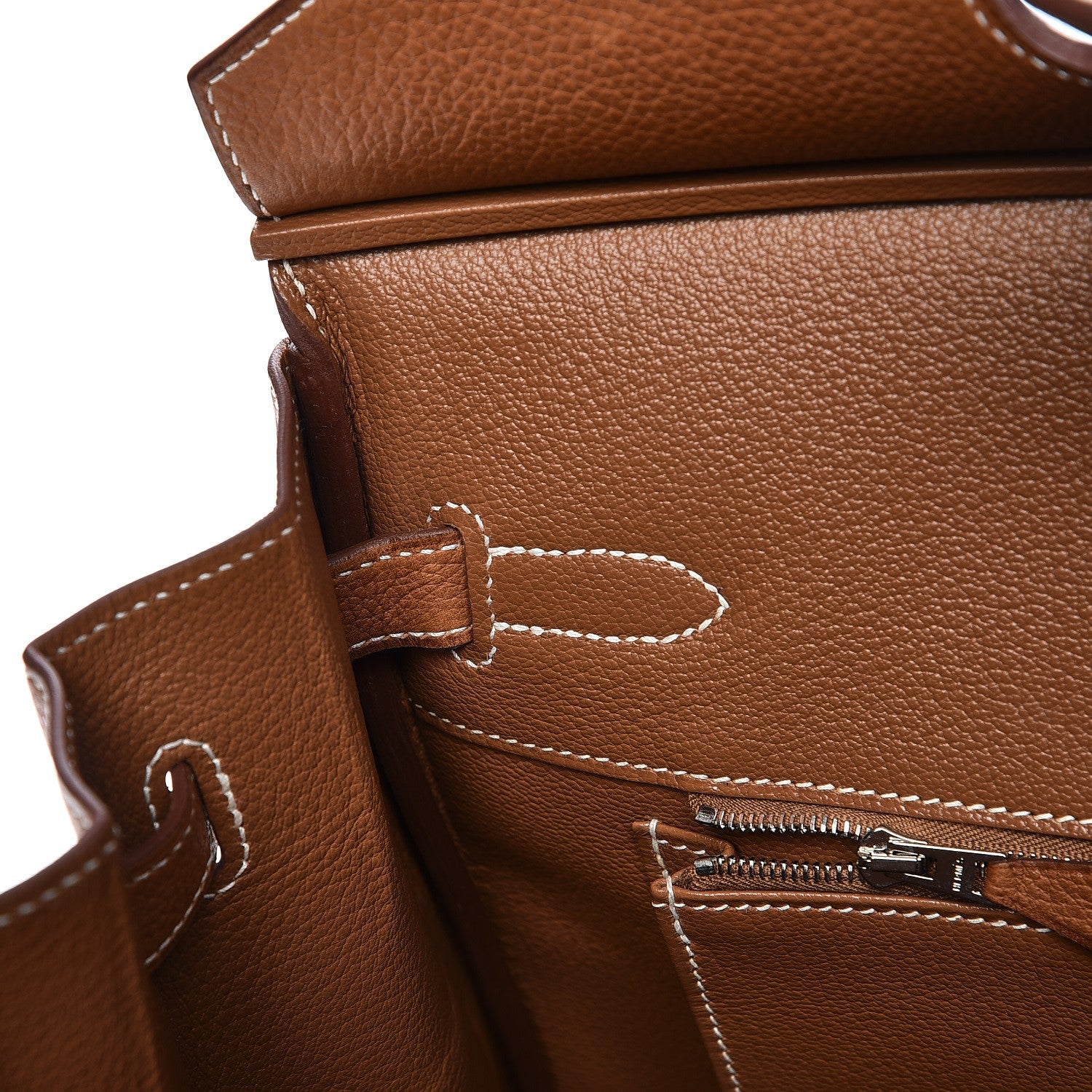 Hermes Natural Barenia Faubourg Birkin 35 Fauve 15 of 38