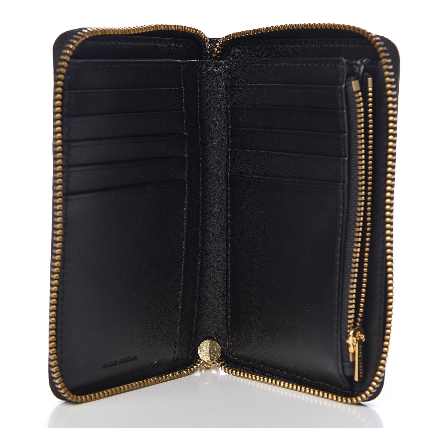 Grained Calfskin Softshot Standard Wallet Black