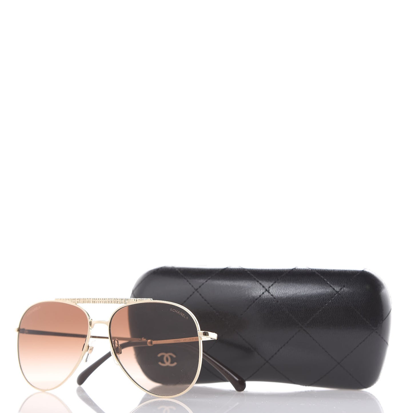 Aviator Metallic Pilot Sunglasses 4231 Gold