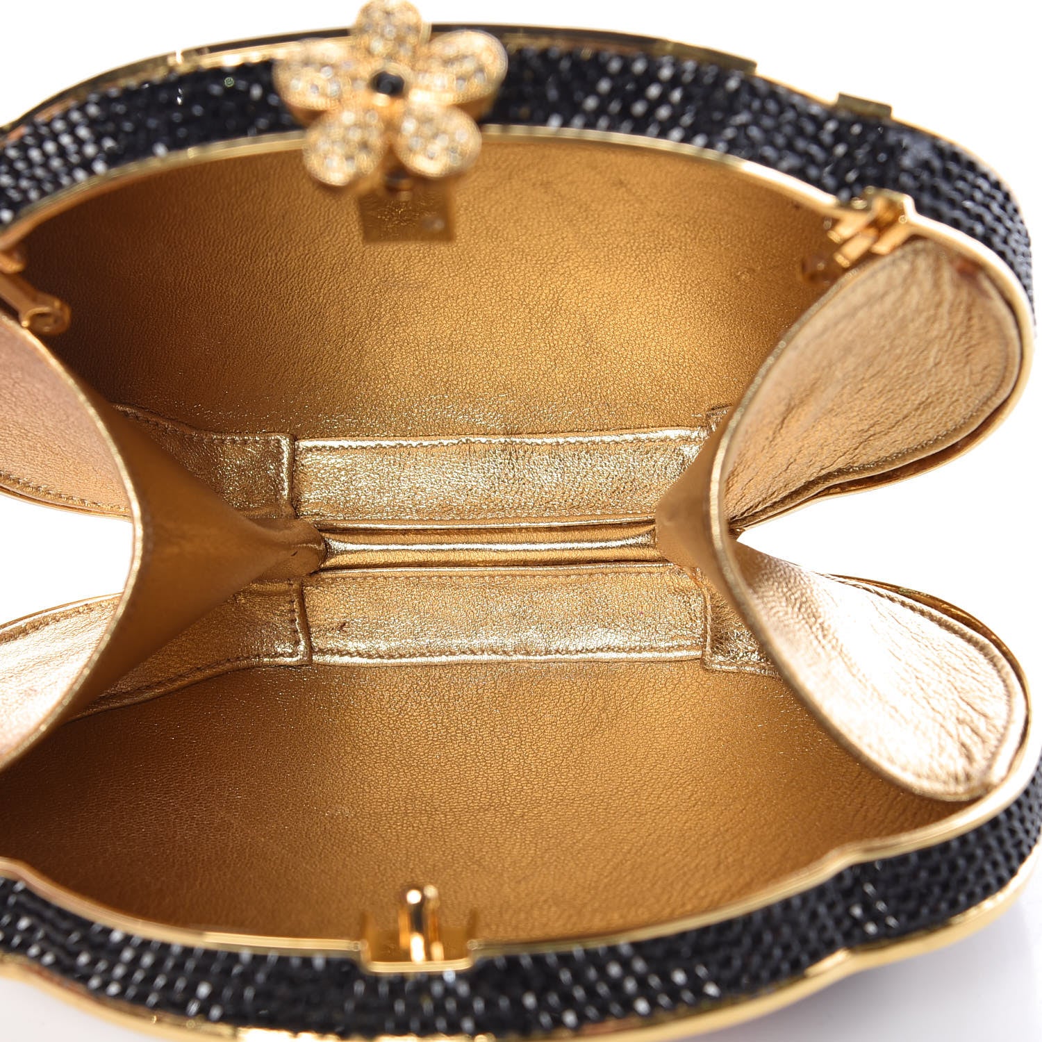 Judith Leiber Swarovski Crystal Miniaudiere Clutch Multicolor 5 of 10