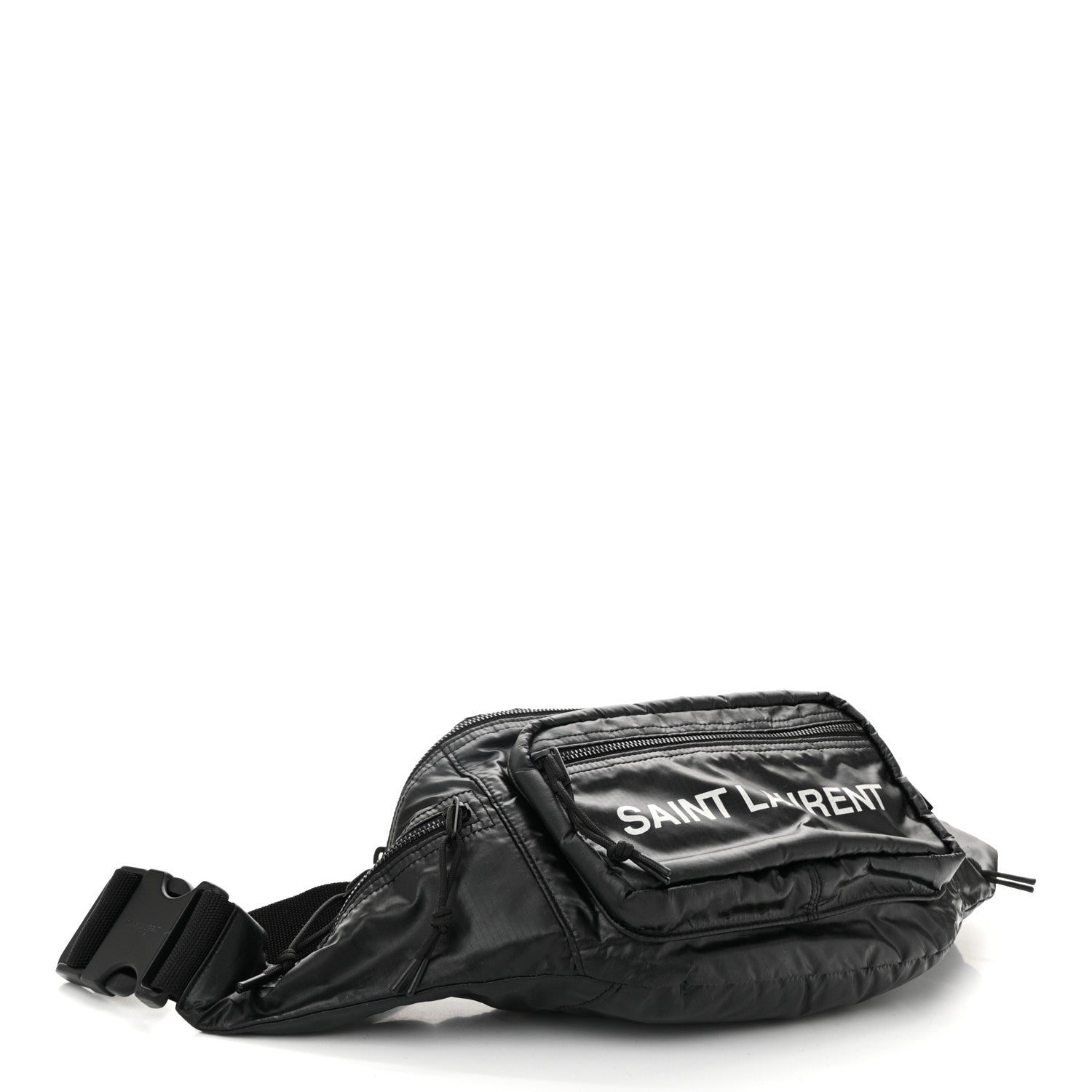 Saint Laurent Nylon Logo Nuxx Body Belt Bag Black 3 of 10