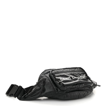 Saint Laurent Nylon Logo Nuxx Body Belt Bag Black 3 of 10