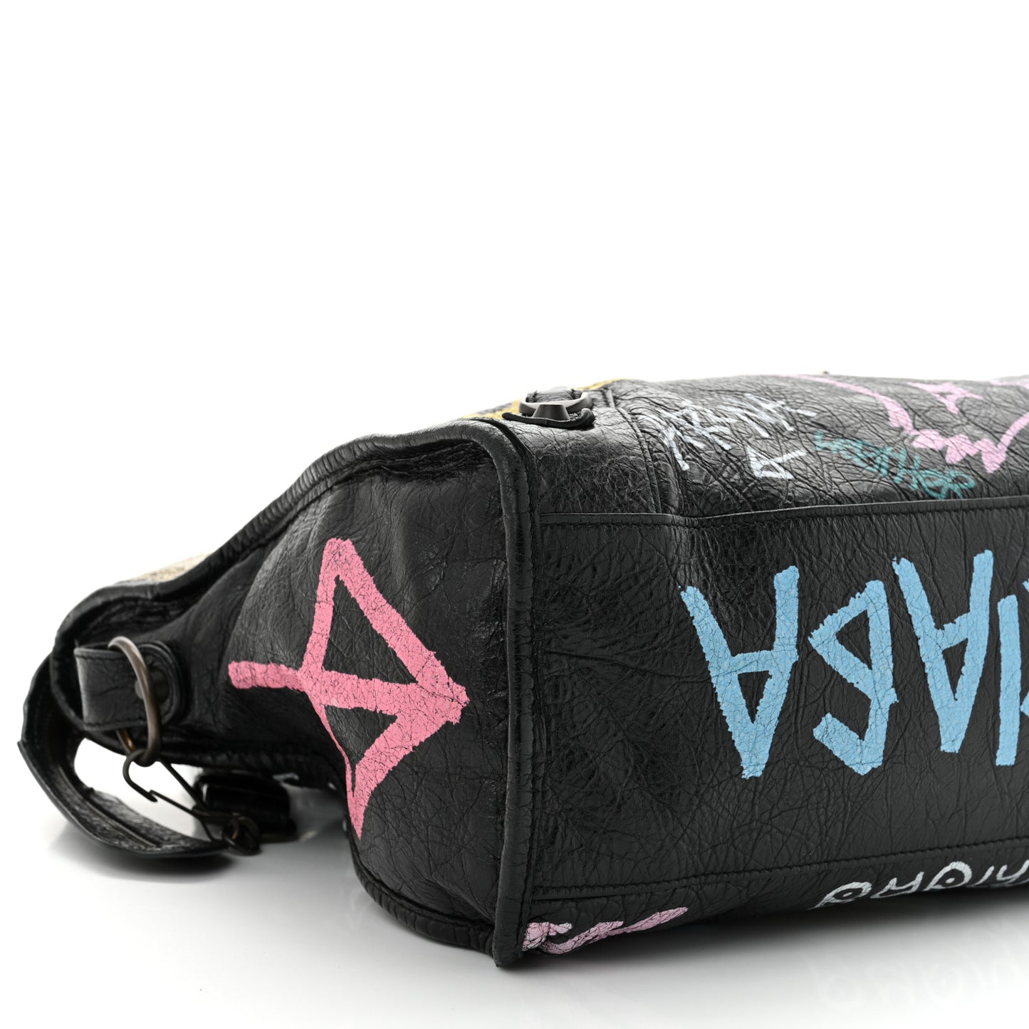 Agneau Graffiti All Over Classic Hardware City Black Multicolor