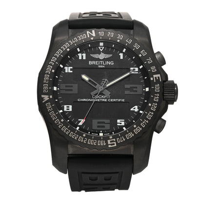 Breitling Black Titanium Rubber 46mm Cockpit B50 Chronograph Quartz Watch Black VB501022 1 of 4