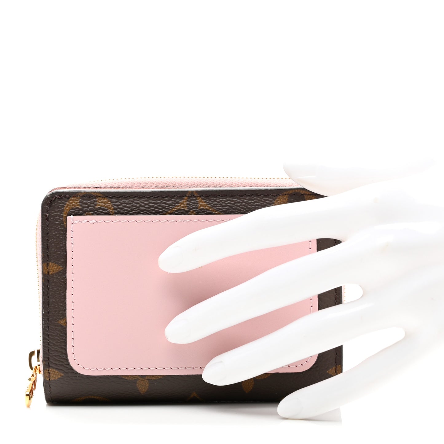 Monogram Lou Wallet Rose Ballerine