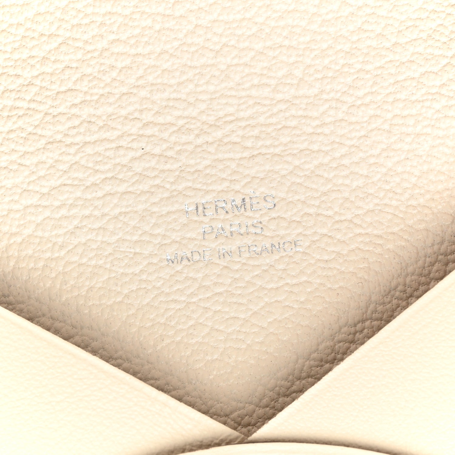 Hermes Swift Aviatrice Printed Calvi Card Case Nata 6 of 7
