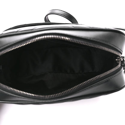 Saint Laurent Calfskin Matelasse Monogram Lou Camera Bag Black 5 of 10