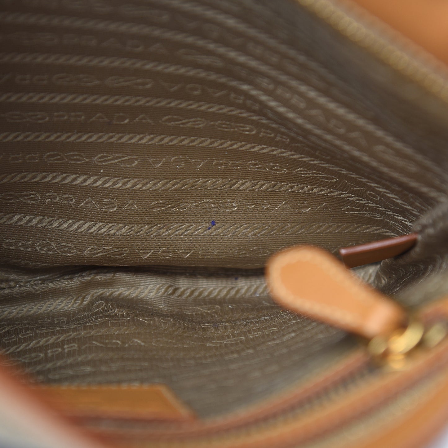 Jacquard Logo Small Flat Messenger Bag Corda Cuoio