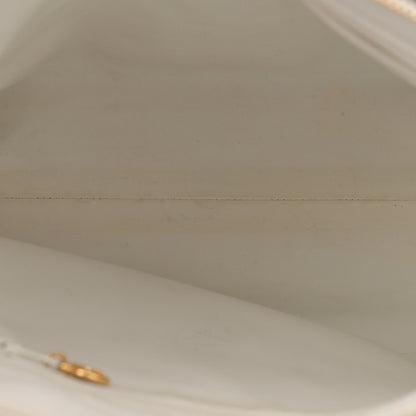 Chanel Caviar CC Shoulder Bag White 5 of 20