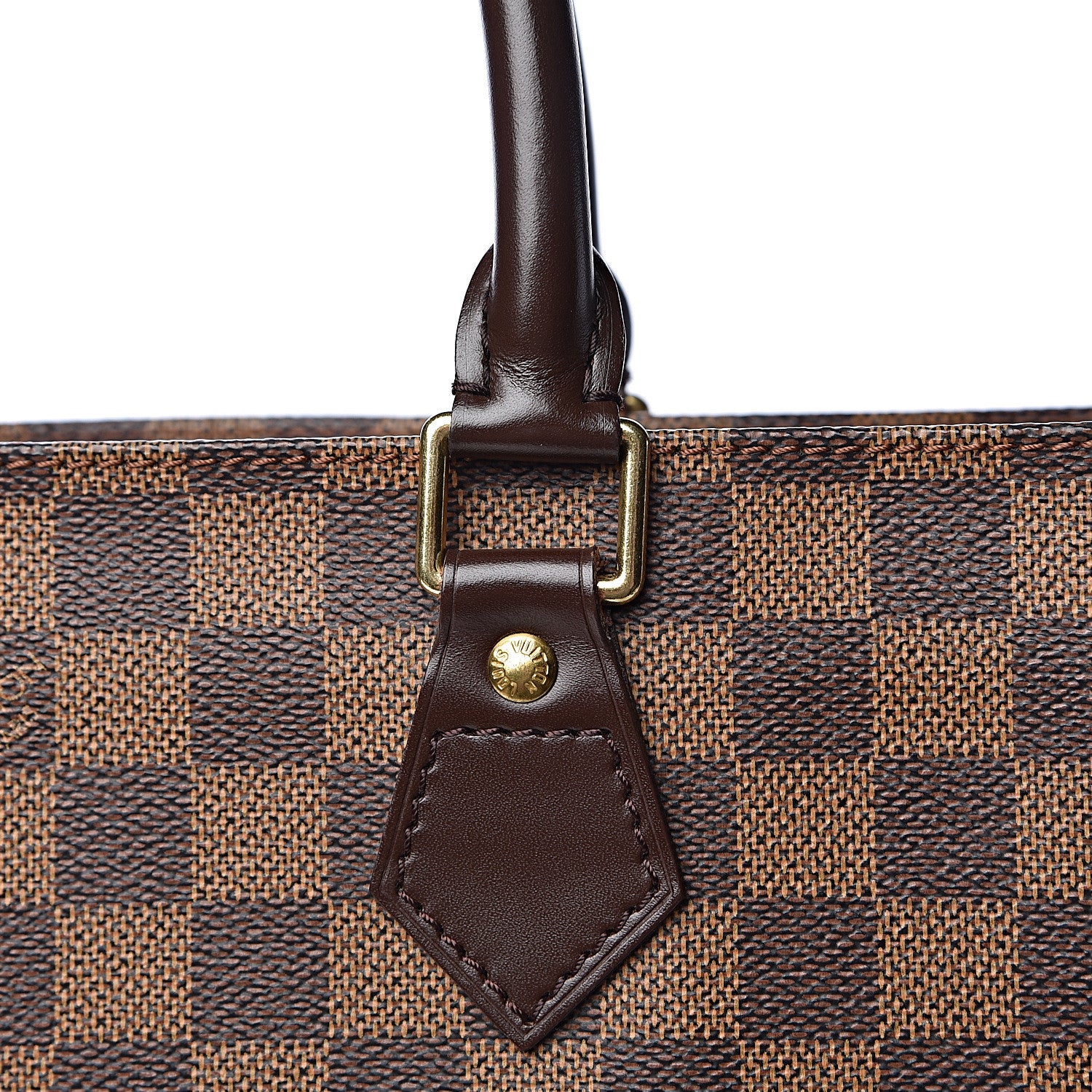 Louis Vuitton Damier Ebene Sac Plat 14 of 17