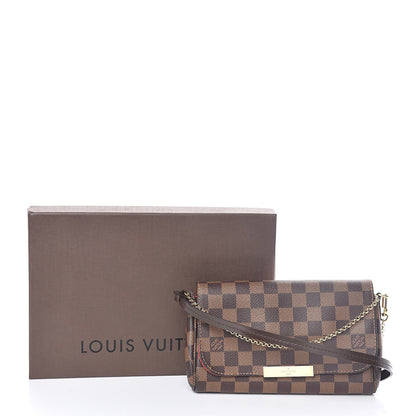 Louis Vuitton Damier Ebene Favorite PM 9 of 9