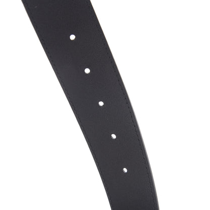 Gucci Calfskin Double G 40mm Belt 75 30 Black 3 of 5