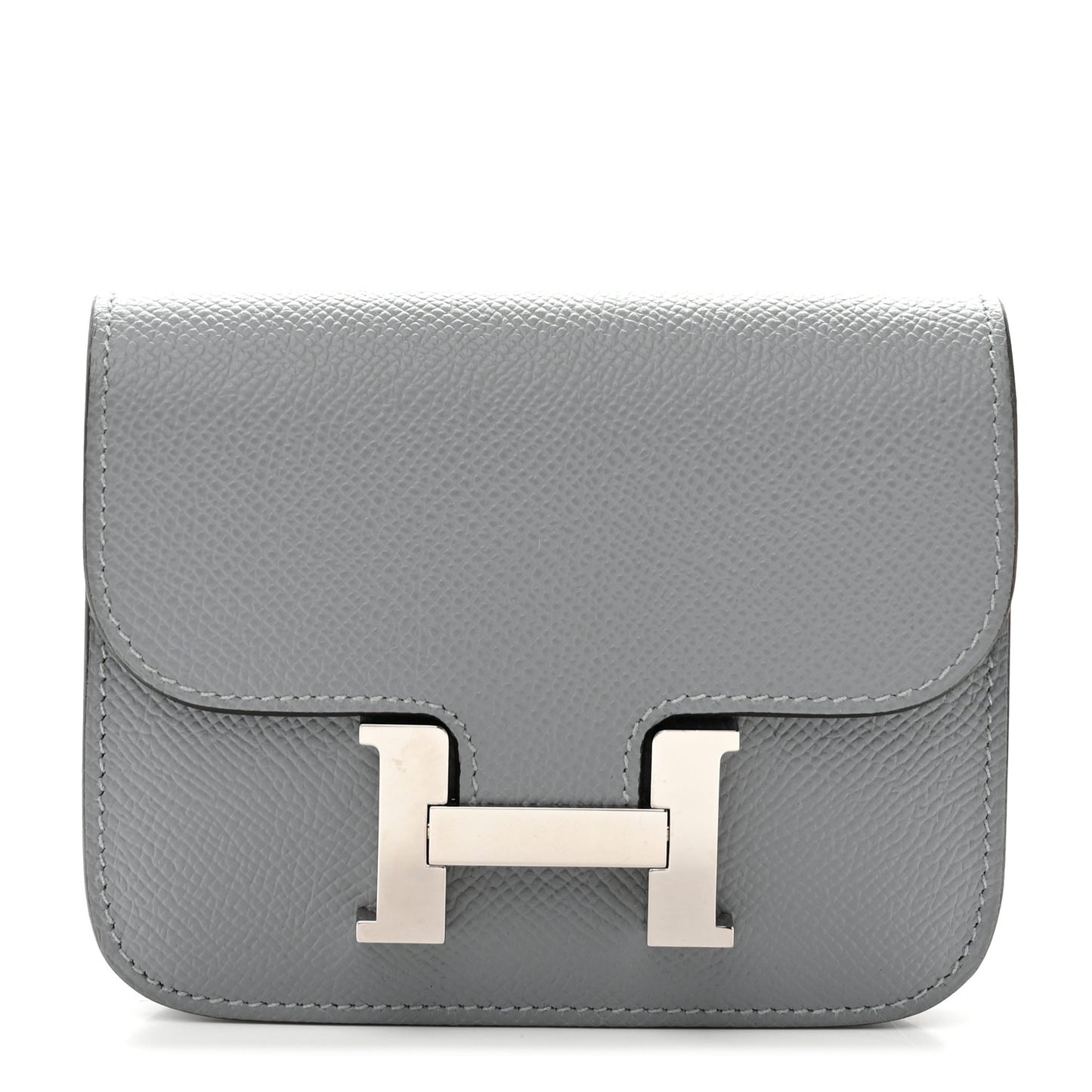 Epsom Constance Slim Wallet Gris Pantin
