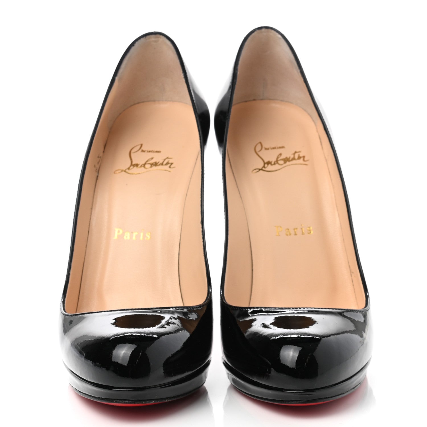 Christian Louboutin Patent Filo 120 Pumps 38 Black 2 of 12