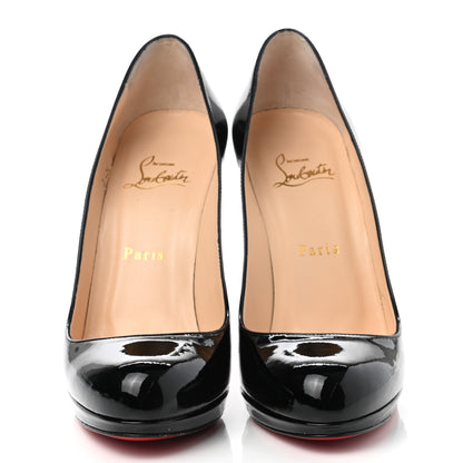 Christian Louboutin Patent Filo 120 Pumps 38 Black 2 of 12