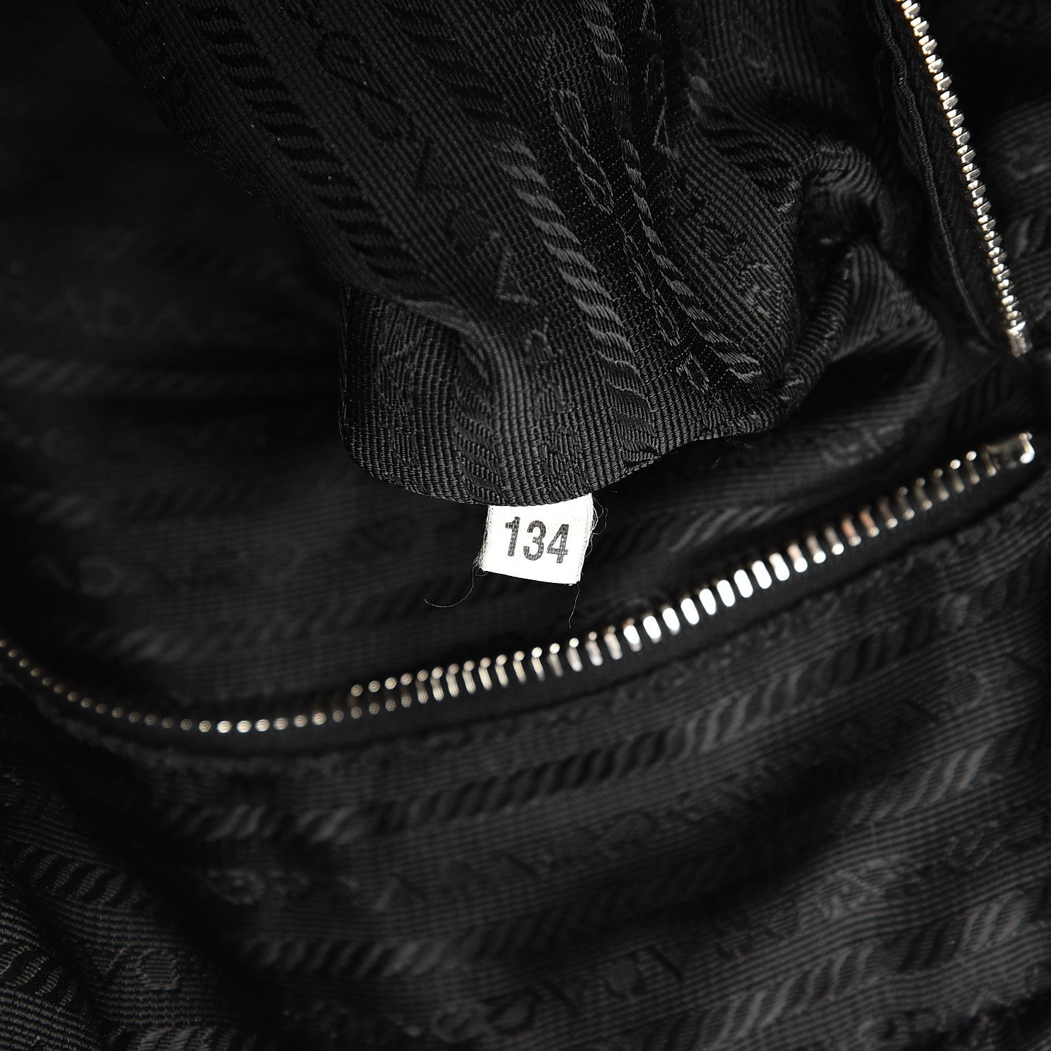Prada Glace Calf Zippers Dome Satchel Black 7 of 15