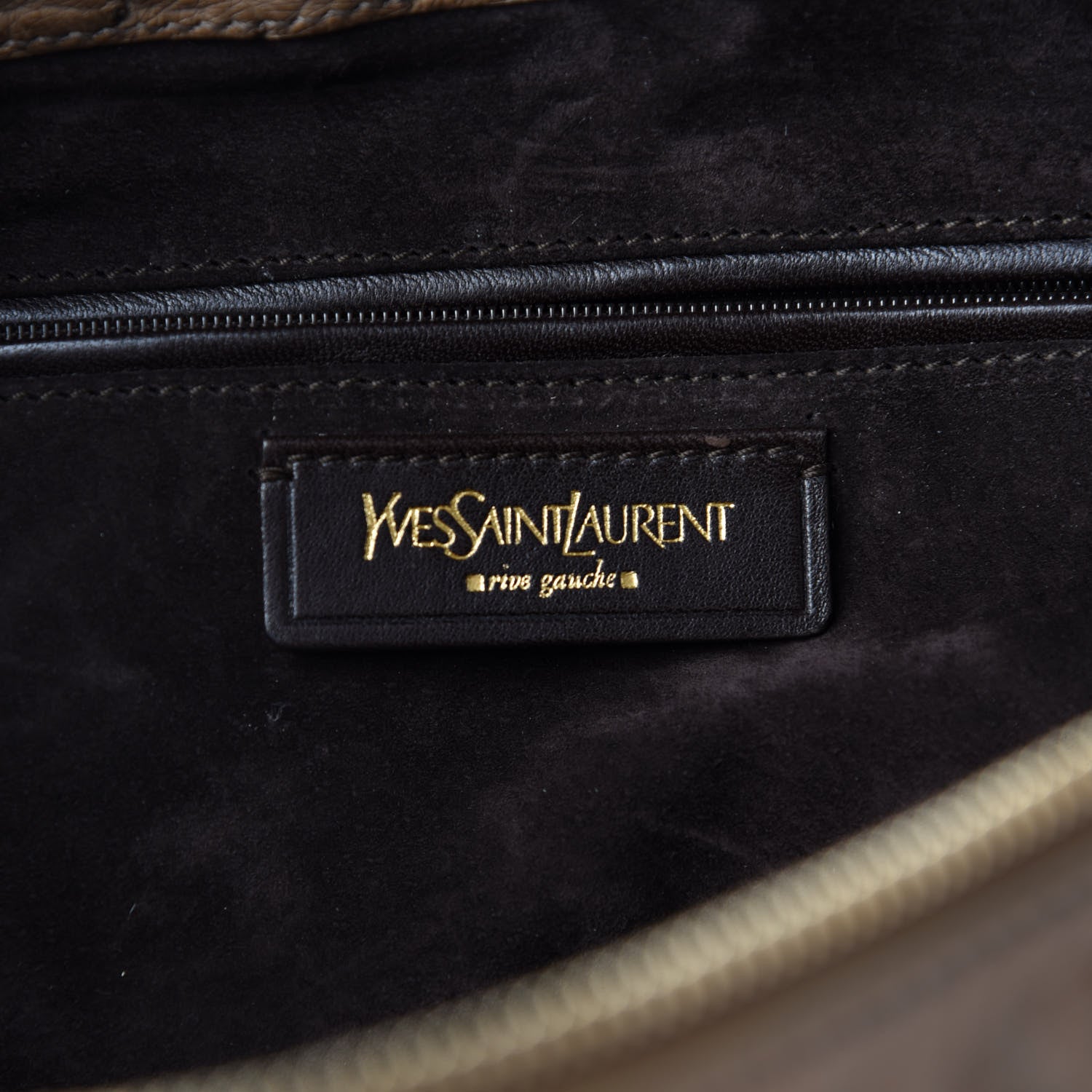 Saint Laurent Ostrich Muse Messenger Bag 8 of 10