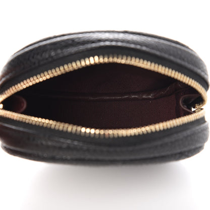 Chanel Caviar Quilted Zip Around Classic Coin Purse Black 5 of 7