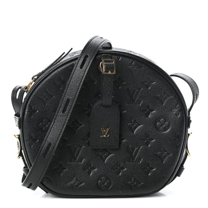 Louis Vuitton Empreinte Boite Chapeau Souple MM Black 1 of 9